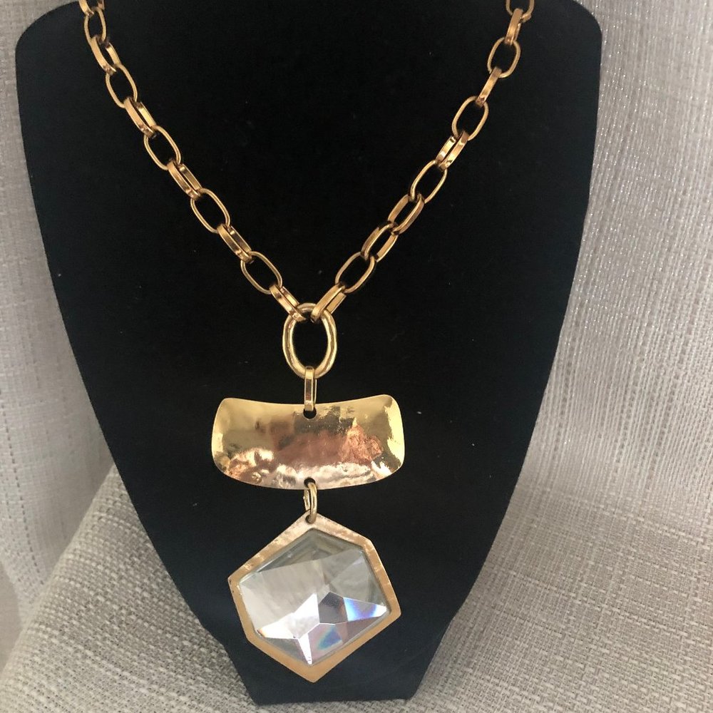 ALM Soho Gold Toned  Chain